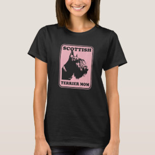 Camiseta Escocia Terrier Mom Scottie Dug Dueño Escocia Te