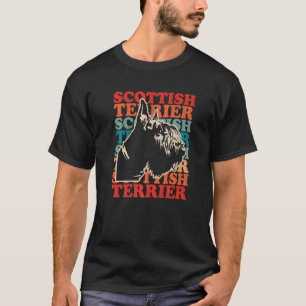 Camiseta Escocia Terrier Perro Perro Propietario de Perro E