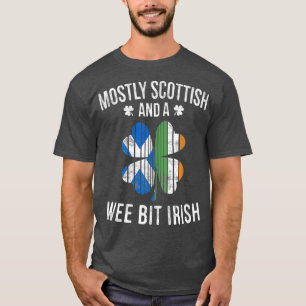 Camiseta Escocia Wee Bit Irish Scotland St Patricks Day