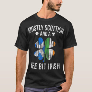 Camiseta Escocia Wee Bit Irlanda Escocia St Patricks Day Gi