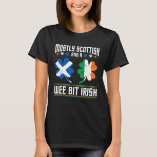 Camiseta Escocia Y Una Escocia Irlandesa De Bebé