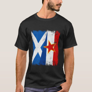Camiseta Escocia Yugoslavia Media Bandera Escocesa Yugoslav