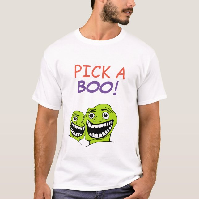 Camiseta escoge un boo. (Anverso)