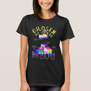 Camiseta Escogida Para Ser Una Pizarra De Gato De Bandera N