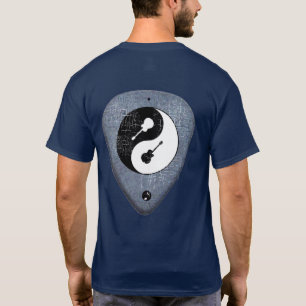 Camiseta escoja de guitarrista / yin yang