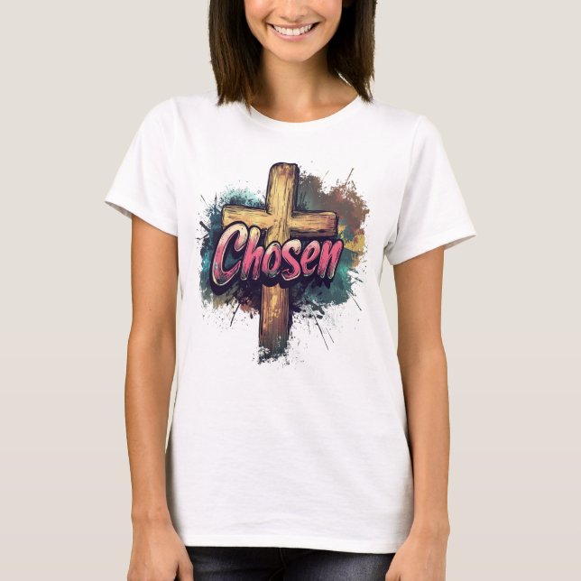 Camiseta Escoja Gracia (Anverso)