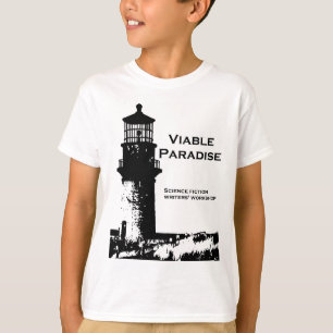 Camiseta Escoja un color - faro viable del paraíso