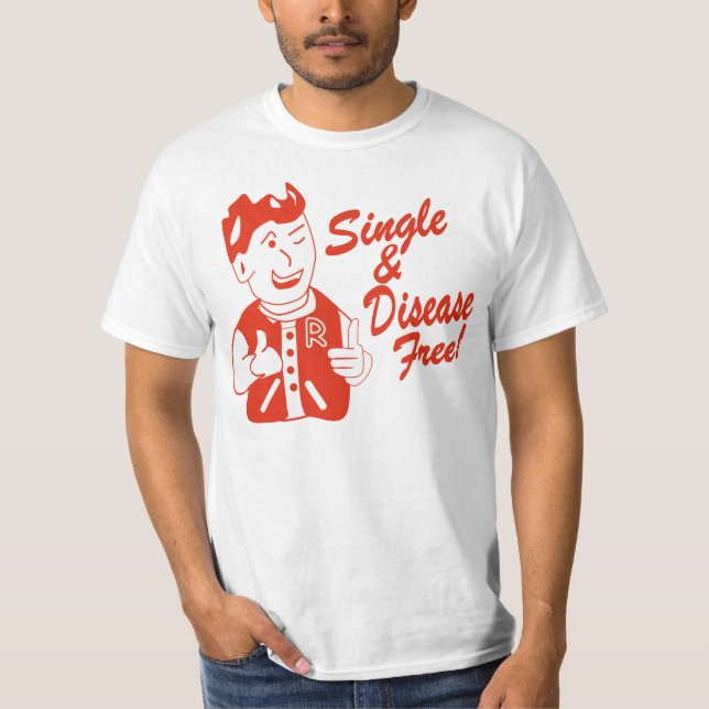 Camiseta Escoja y enfermedad libre (Anverso)
