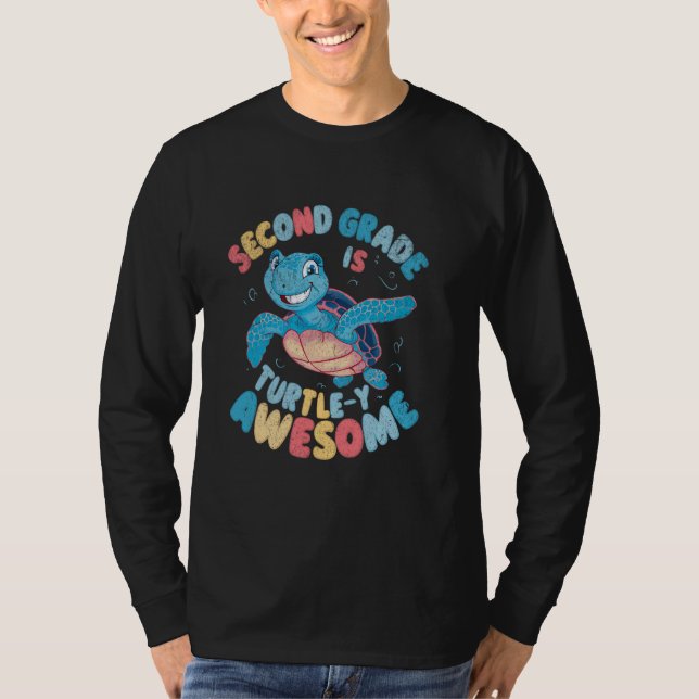 CAMISETA ESCOLAR A LA ESCUELA DE SEGUNDO GRADO (Anverso)
