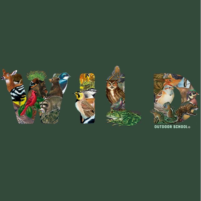 Camiseta escolar al aire libre (Hunter Green) (Subido por el creador)