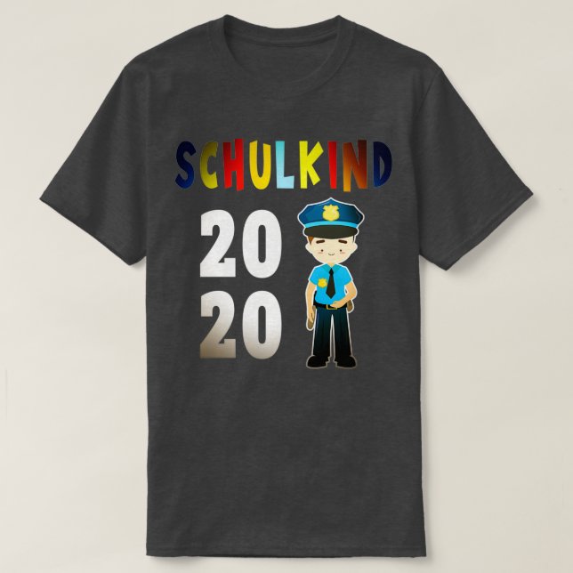 Camiseta Escolar de escolarización de escolares Classi (Diseño del anverso)