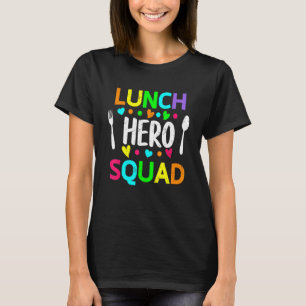 Camiseta Escolar Héroe Escuadrón Cafetería Trabajadores 2