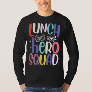Camiseta Escolar Héroe Escuadrón Cafetería Trabajadores 2