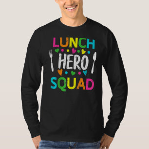 Camiseta Escolar Héroe Escuadrón Cafetería Trabajadores 2