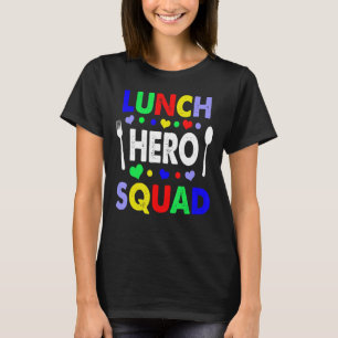 Camiseta Escolar Héroe Escuadrón Cafetería Trabajadores 4