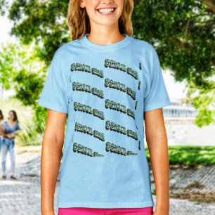 Camiseta Escolar luz 3D
