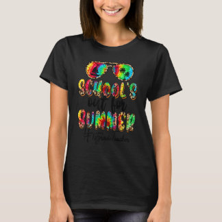 Camiseta Escolar para el leopardo veraniego, tye de primer