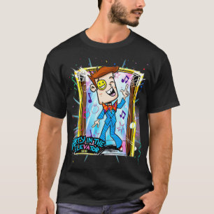 Camiseta Escolar Para Fiesta, Bailar En Elevador, Cuarantin