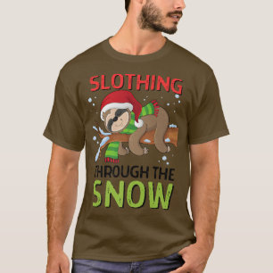 Camiseta Esconder a través de la nieve divertida de los nav