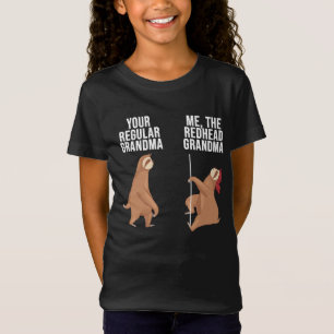 Camiseta Esconder a tu abuela normal Yo La Abuela Redhead