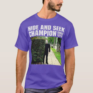 Camiseta Esconder y buscar campeón desde 1978Myers