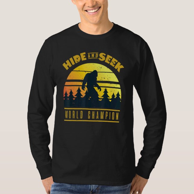 Camiseta Esconder Y Buscar Campeón Mundial (Anverso)
