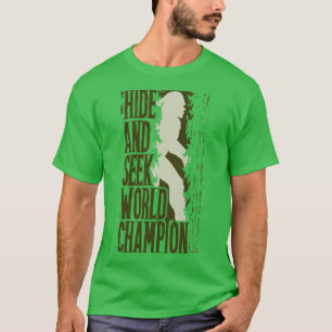 Camiseta Esconder Y Buscar Campeón Mundial