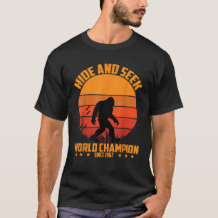 Camiseta Esconder y buscar campeón mundial desde 1967