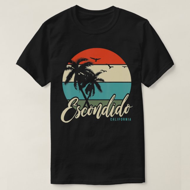 Camiseta Escondido California (Diseño del anverso)