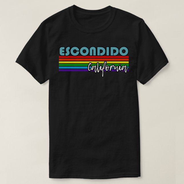 Camiseta Escondido California Orgullo Escondido LG Regalo L (Diseño del anverso)