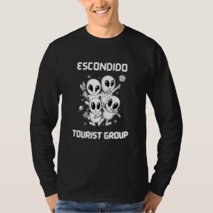 Camiseta Escondido Orgullo Nativo Alien Funny Turista Estat