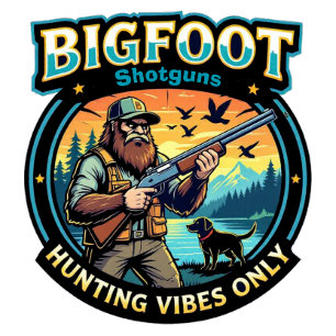 Camiseta Escopetas Bigfoot Vibraciones de Caza Solamente