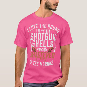 Camiseta Escopetas Hicieron añicos Arcilla Deportistas Tira
