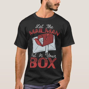 Camiseta Escor de correo de envío de correo de correo del t