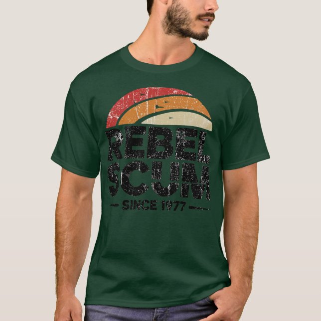 Camiseta escoria rebelde - desde 1977 (2) (Anverso)