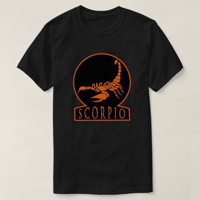 Camiseta Escorpio (Diseño del anverso)