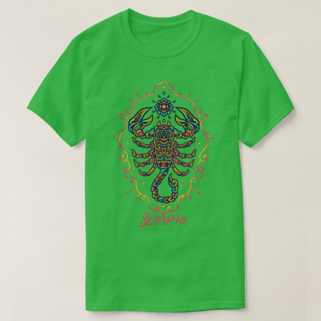 Camiseta Escorpio (Diseño del anverso)