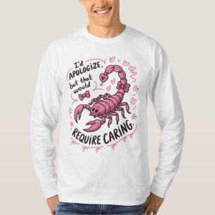 Camiseta Escorpio Apología divertida cita Escorpio