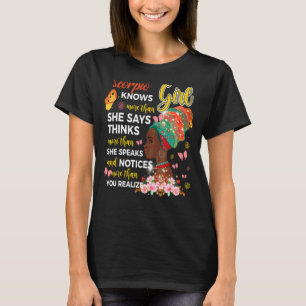Camiseta Escorpio Chica sabe más de lo que dice Gir de cump