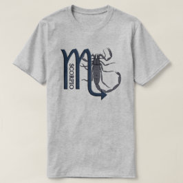 Camiseta Escorpio Escorpión Zodiac Símbolos Mens