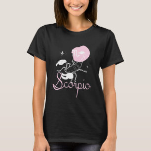 Camiseta Escorpio Personalidad Astrología Zodiac Rótulo Hor