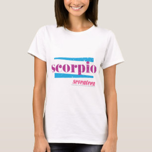 Camiseta Escorpio púrpura
