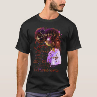 Camiseta Escorpio Reina Dulce Como Candy Cumpleaños Para El