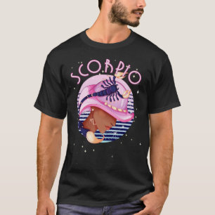 Camiseta Escorpio Zodiac Horóscopo Rótulo Cumpleaños Tarot 