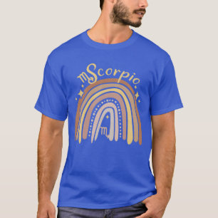 Camiseta Escorpio Zodíaco Bohemians Boho Arcoíris 70s Vinta