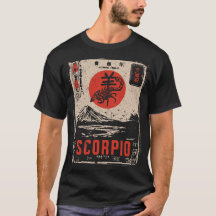 Escorpio zodiaco japonés | Escorpión de Sol Rojo