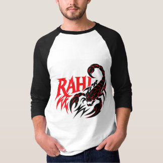 Camiseta Escorpión agresivo en un vaso de béisbol