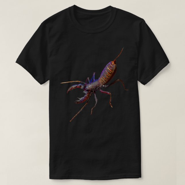 Camiseta Escorpión blanco de Vinegaroon Thelyphonida (Diseño del anverso)