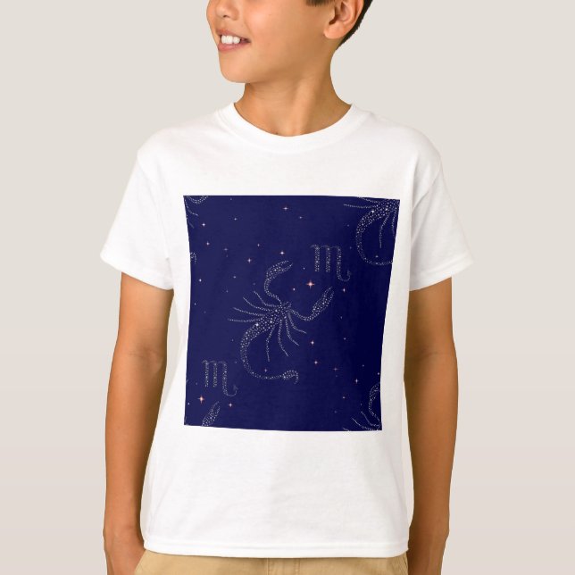 Camiseta escorpión de estrellas (Anverso)
