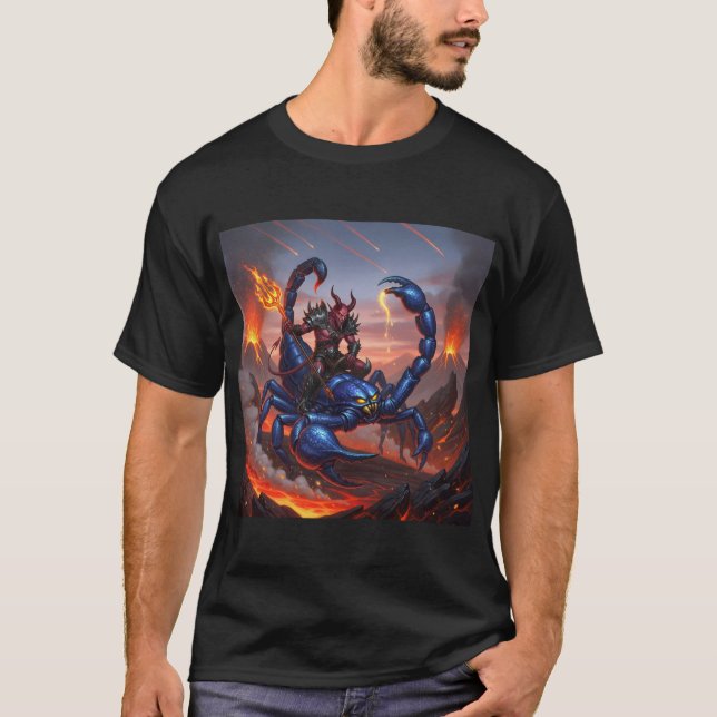 Camiseta Escorpión de travesía del diablo (Anverso)